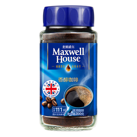 ��˹������Maxwell House���㴼�ڿ��ȷ�200g ���� 0��0֬�Ϳ� ���� ���� ����ʽ���� ����  �յ��۸�56���56Ԫ