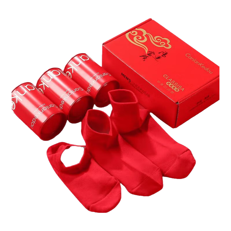 CanlanKedou��������ʿ�����������־�����������ɫ͸��������������˫���װ ���������ɫ������ 4˫ 59Ԫ