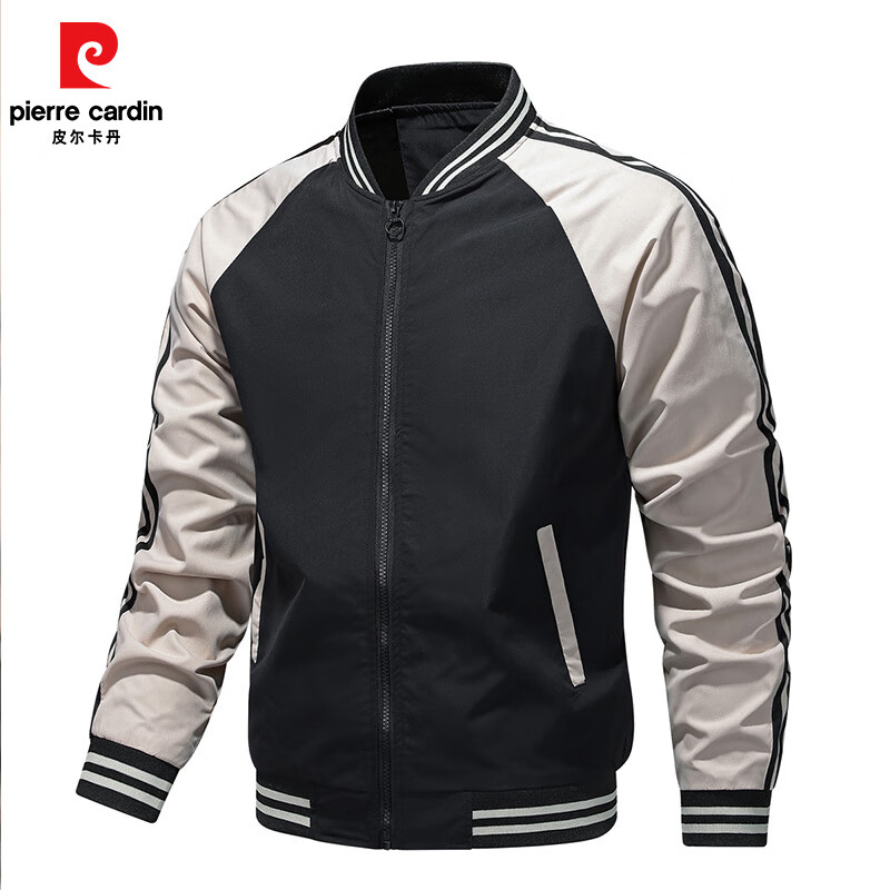 pierre cardin 皮尔·卡丹 男士棒球服立领夹克外套 61.9元(需领券)