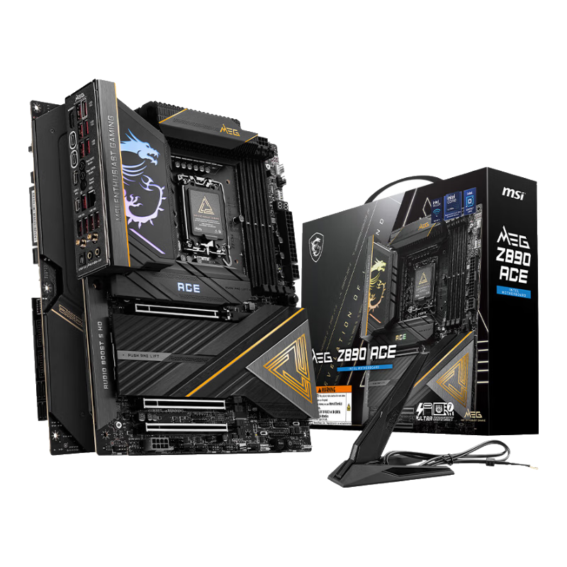 微星MEG Z890 ACE+英特尔（Intel）Ultra U9-285K 酷睿-主板CPU套装