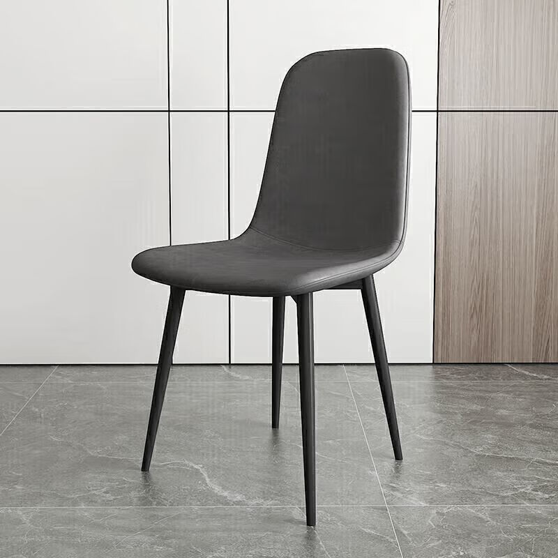 金格羽创意家居家用北欧轻奢现代简约靠背收纳组件 深灰 2把 79.5元