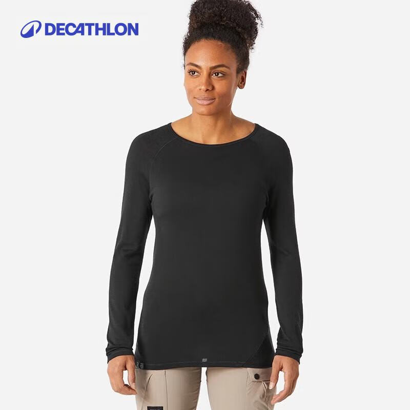 �Ͽ�ٯ��DECATHLON��Ů�������������ū��ë��Ů����T����ů�����ٸ���ɽ��ͽ��MT500 ��ɫ S