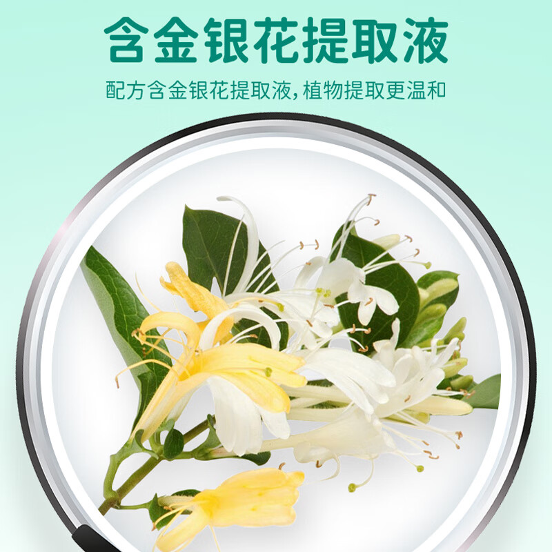 珍爱金银花杀菌擦脸大包80抽去油清洁一次性抽取式卫生湿巾家用实惠装 80抽*1包 珍爱金银花杀菌湿巾 学生优选80抽*3包