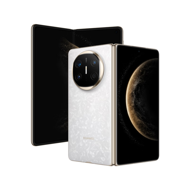 HUAWEI Mate X6 華為折疊旗艦手機(jī) 分布式玄武架構(gòu) 鴻蒙大屏AI 紅楓原色影像 折疊屏手機(jī) 星云白 12GB+512GB Mate X6