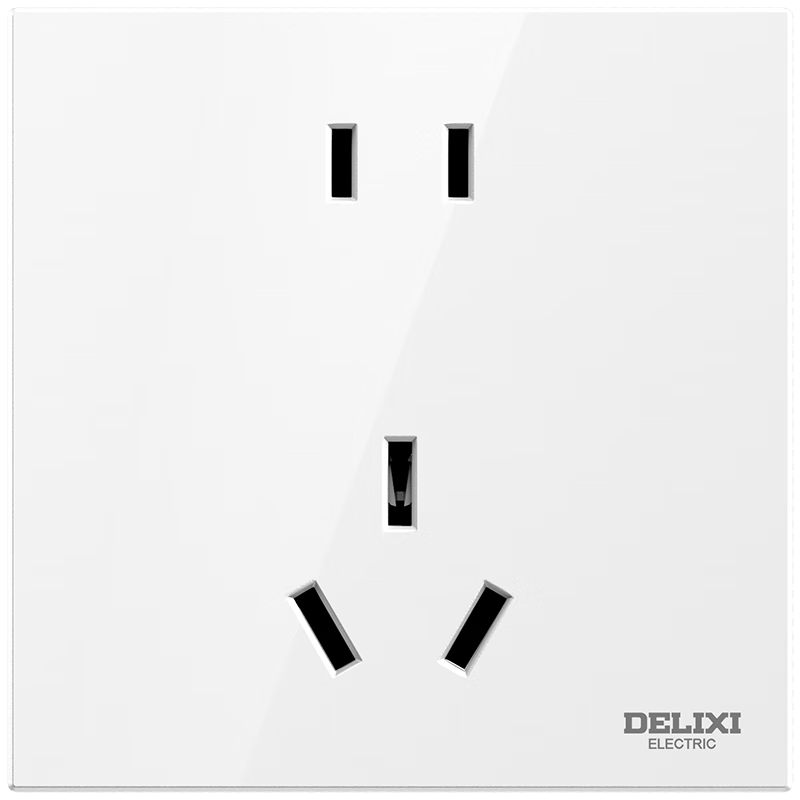 ��������DELIXI�����ز������ 86��ǽ�����CD100 ���16A���ʿյ����� ��ɫ 10.4Ԫ(������)