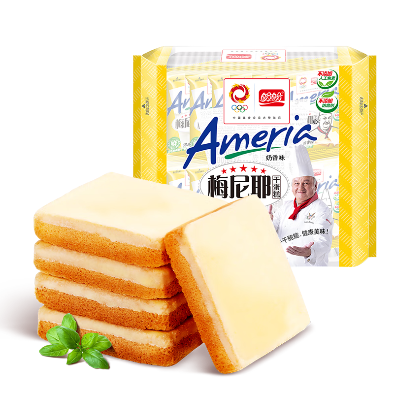 盼盼 干蛋糕 奶香味 100g/袋