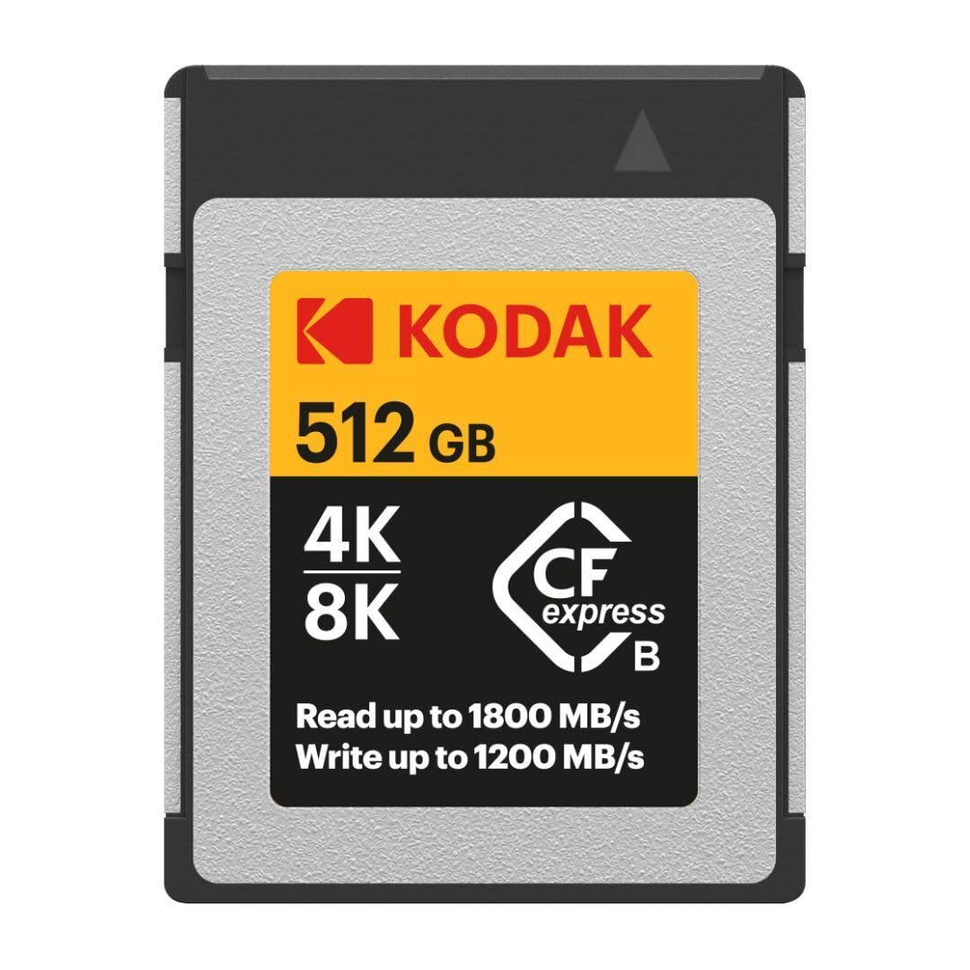 KODAK �´� EKMCFX512GK CFexpress Type B 512GB���ٴ洢�� ����ڴ濨 ��1800MB/sд1200MB/s