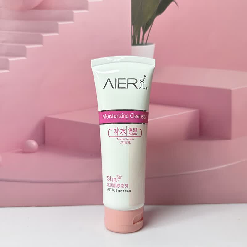 艾儿（AIER）补水保湿洁面乳深层清洁毛孔滋润清爽控油温和清洁不拔干男女可用 艾儿补水保湿洁面乳120g