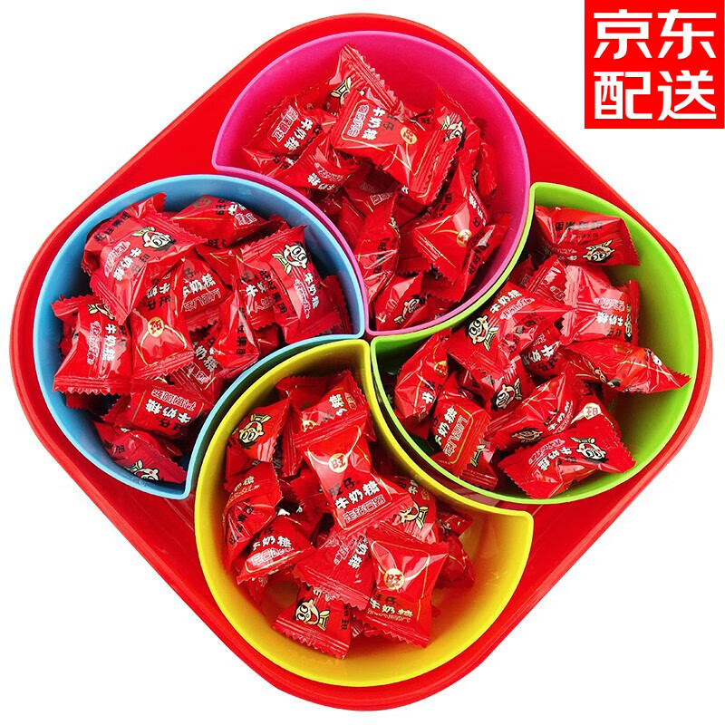 旺旺 旺仔牛奶糖 糖果盘礼盒