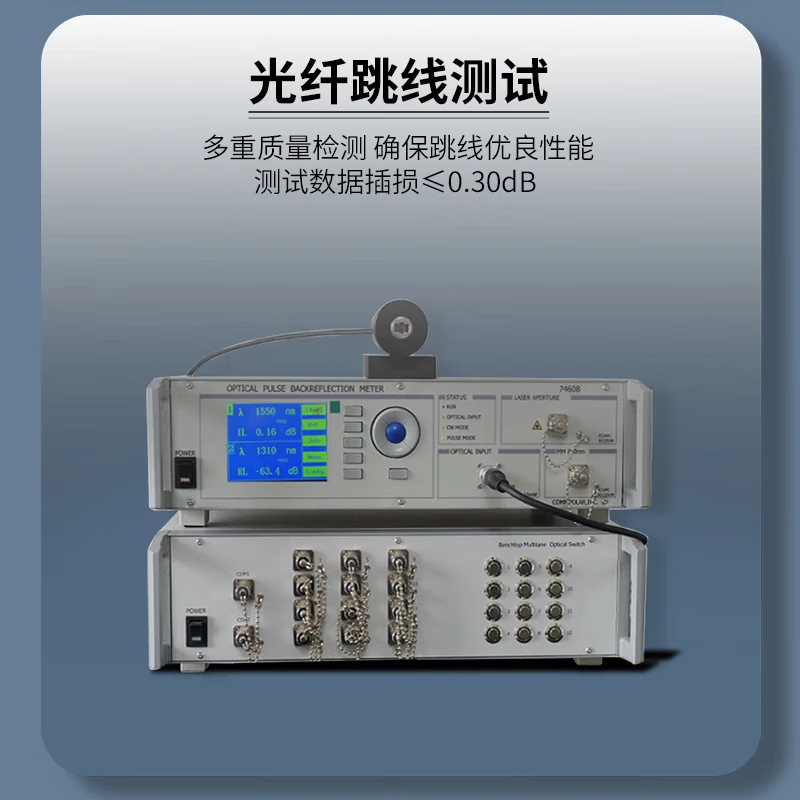 广昌兴(G.C.X)MPO-MPO电信光纤跳线万兆多模100G B极性兼容MTP-MTP阻燃低烟无卤支持40g光模块收发器尾纤连接线 OM4(12芯)MPO-MPO 3米