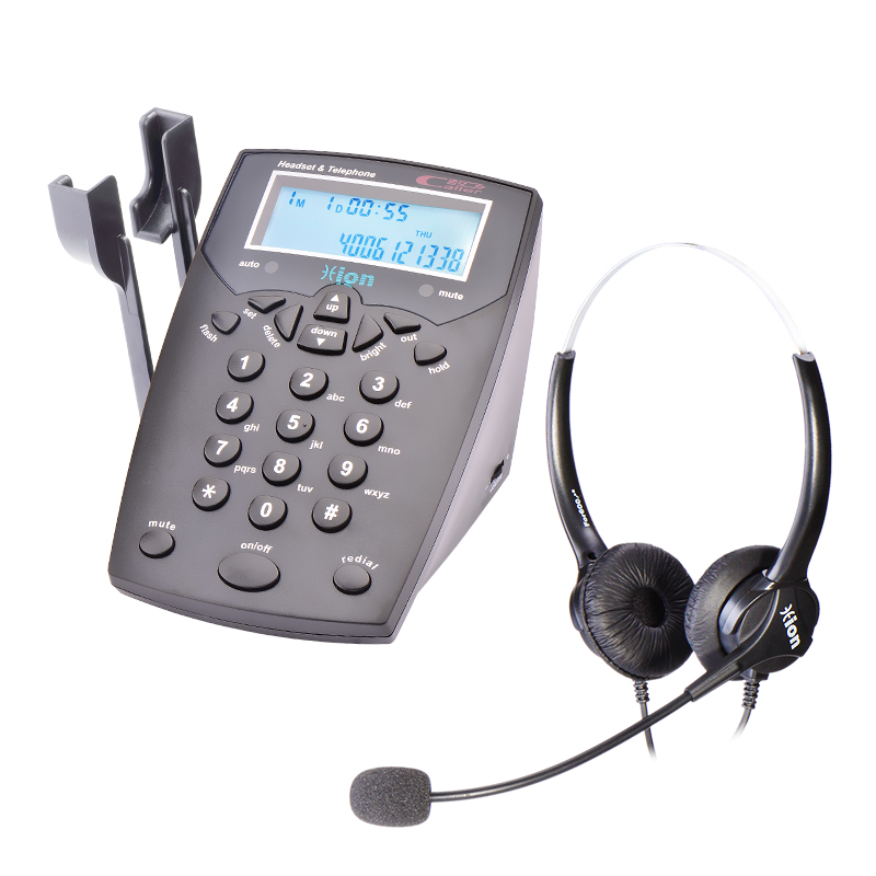 北恩（Hion） VF560电话呼叫中心客服座机电销商务话务机专用 选配FOR600D双耳