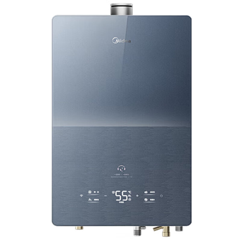 美的（Midea）天然气家用热水器一级能效智能水伺服节能省气恒温强排式 16L 一级静音JSLQ27-M10 Pro