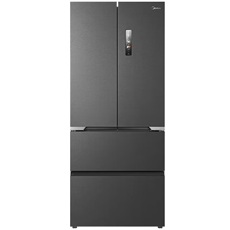 美的（Midea）法式多门四开门双变频一级能效节能薄风冷无霜家用电冰箱 448升零嵌MR-470WUFPZE海贝黛