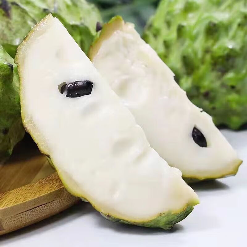 觅百果【顺丰】海南牛奶凤梨释迦果当季新鲜热带水果超甜番荔枝佛头果 净重3斤中果【约6-7个果】