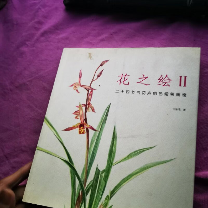 【绝版旧书】花之绘2:二十四节气花卉的色铅笔图绘 飞乐鸟 著 / 水利