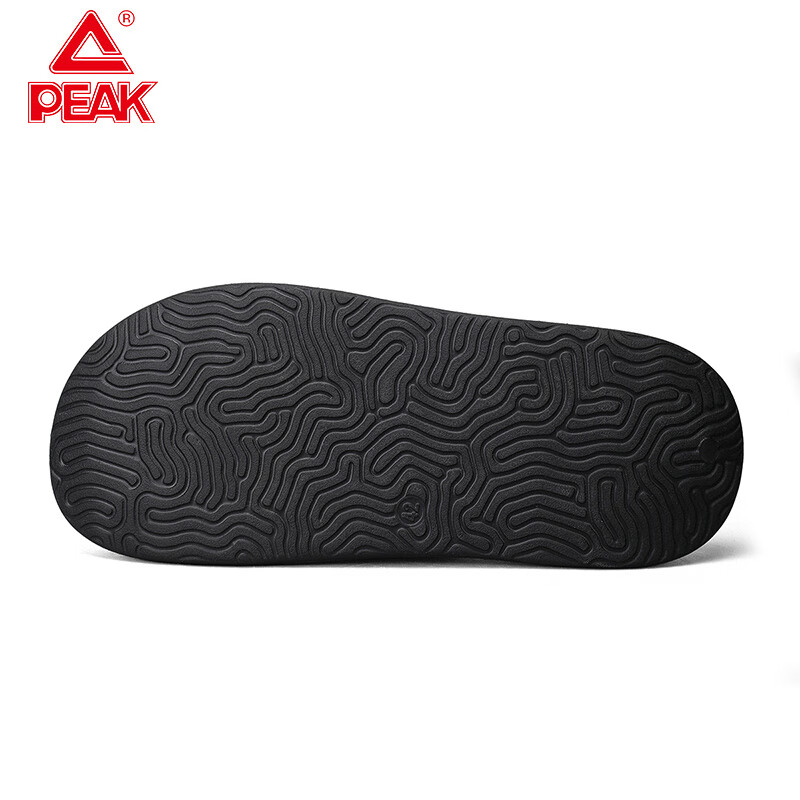 匹克(PEAK)态极拖鞋男鞋夏季外穿运动拖鞋篮球防滑凉拖女款户外沙滩鞋涉水鞋 DL520557黑色/暗红 45