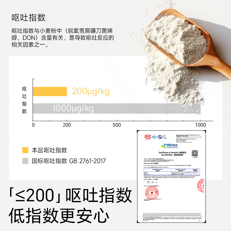 不二宝贝低筋面粉蛋糕烘焙家用松饼粉搭婴儿专用幼儿童宝宝辅食 【0钠高钙】软白营养低筋粉 1000g*1袋