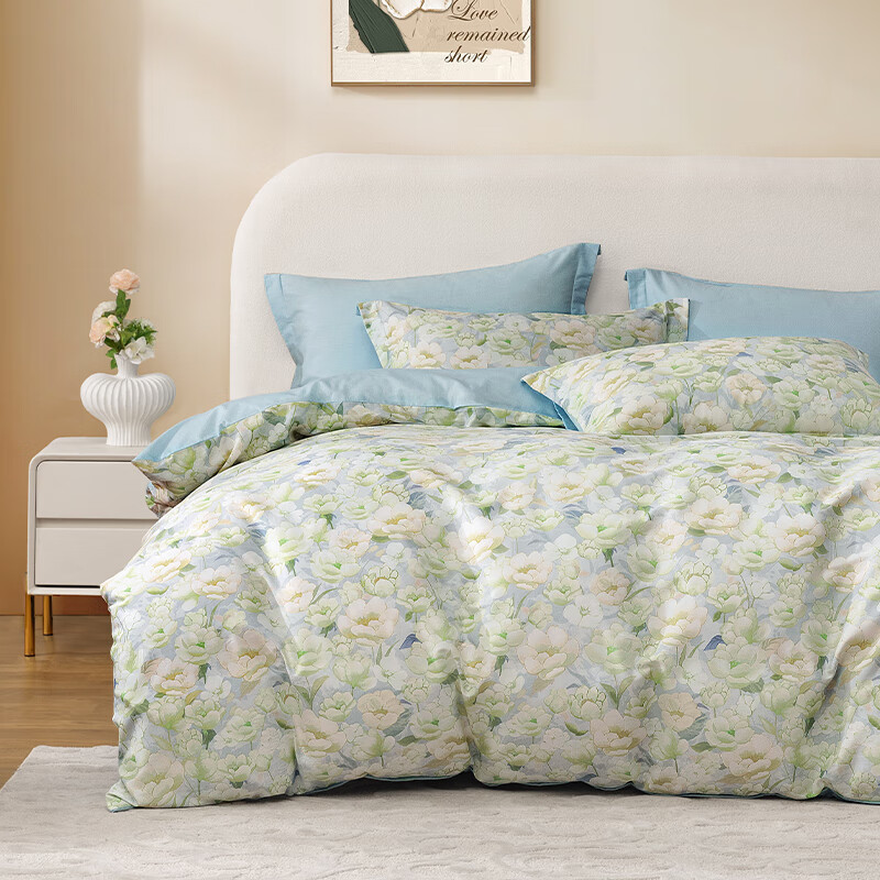 ����˿ˮ�Ǽҷĳ�Ʒ ������/�ļ��� 100%���� ȫ��ӡ���׼� ���״����� ���γ���(100%��&�����׷�) 1.2�״� ������ (����150*210cm) 139Ԫ