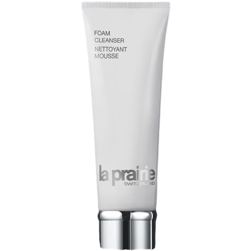 萊珀妮（La Prairie）柔潤泡沫潔面膏125ml溫和保濕深層清潔洗面奶滋潤肌膚 節(jié)日禮物 清爽潔凈-泡沫潔面50ml*2支