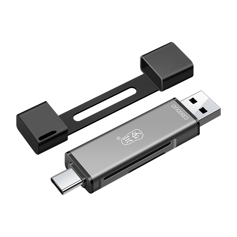 川宇USB-C3.0高速多功能合一手機(jī)讀卡器Type-c接口OTG安卓SD單反相機(jī)TF記錄儀手機(jī)存儲(chǔ)內(nèi)存卡雙卡同讀
