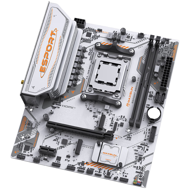 铭瑄 MS-eSport B850M WIFI ICE DDR5 图 6