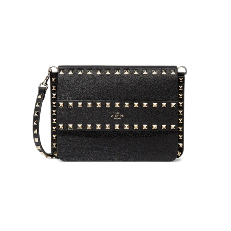 华伦天奴/valentino 女性garavani系列 铆钉单肩包斜挎包龙年奢饰品