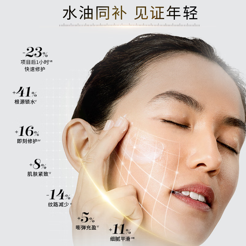 奥伦纳素活力保湿盈泽霜素颜霜豆腐霜方罐油霜修护滋养紧致送女友面霜礼物 油霜30ml（有效期27年1月）