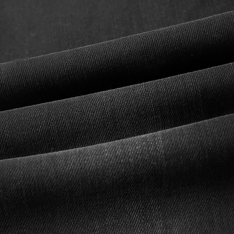 黑鲸黑色直筒牛仔裤男时尚舒适长裤男裤子男 黑牛过渡色（中）05 XL