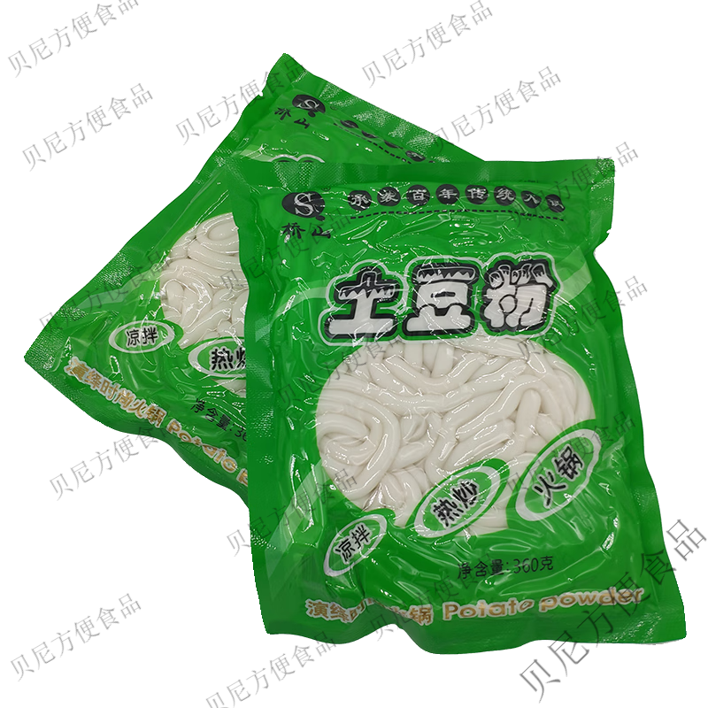 土豆粉180克360克火锅麻辣烫粉条鲜马铃薯粉方便米线 桥山土豆粉180克5包