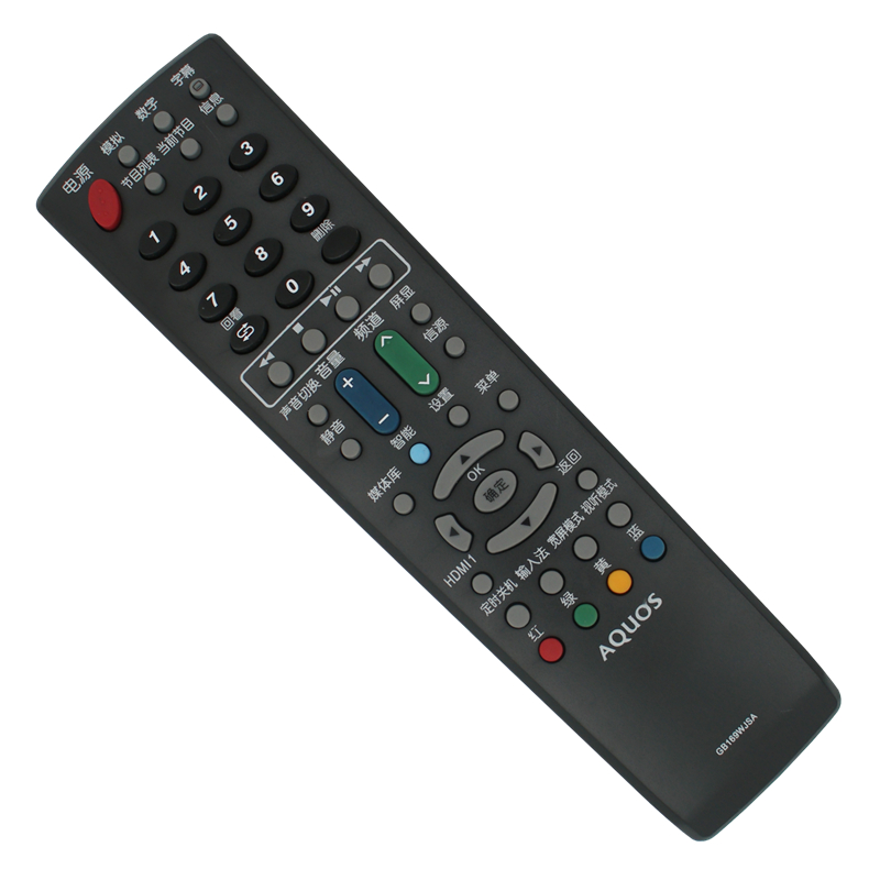 菲卡 适用夏普液晶电视机遥控器lcd-46lx560a 55s3a lcd-60uf30a 65s3