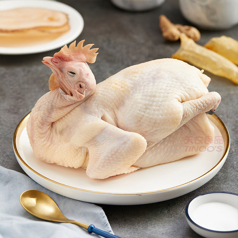 天农清远鸡皇后鸡 4斤 供港老母鸡走地鸡 山林散养365天 月子炖汤食材 清远皇后鸡2斤*2只