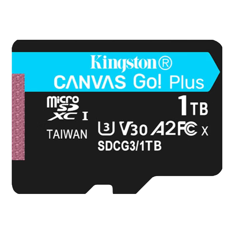 金士顿（Kingston）音箱老人机手机内存卡 行车记录仪内存卡 U3级读速 4k超清  tf卡  高速摄像存储卡 1T读200M/S+3.0读卡器+tpc转接头