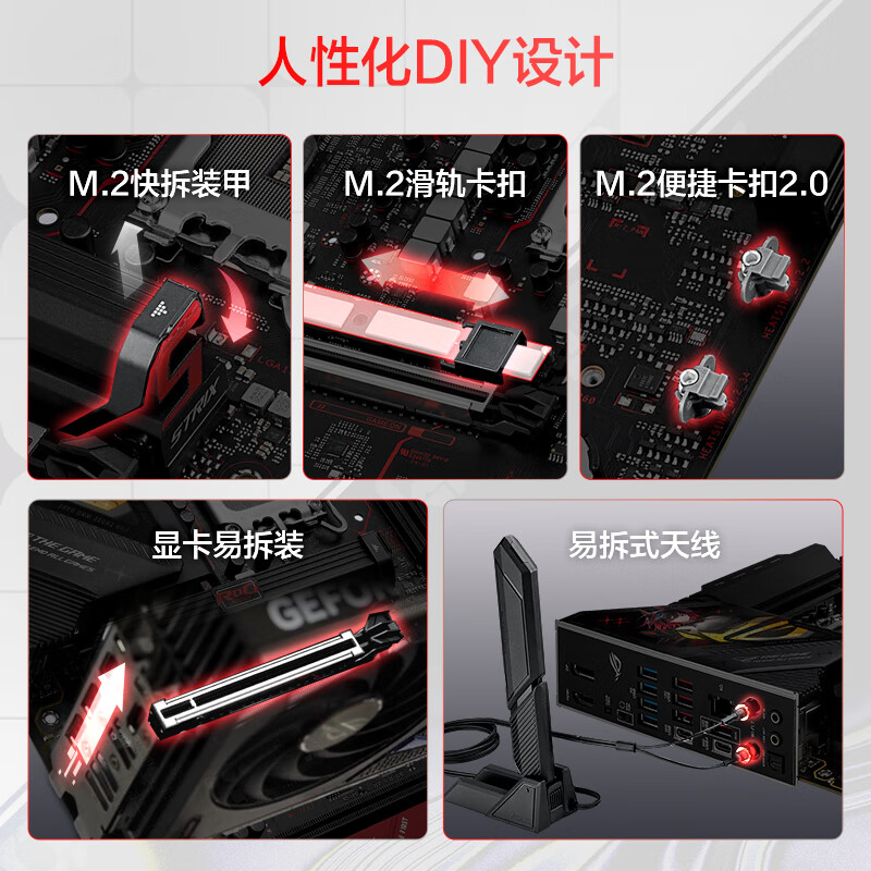 华硕 ROG STRIX Z890-H GAMING WIFI S RO姬 图 7