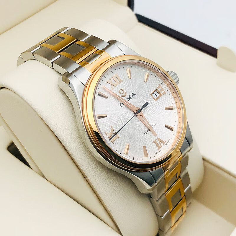未使用olma奥尔马男表 自动机械手表 经典商务瑞士奢侈品