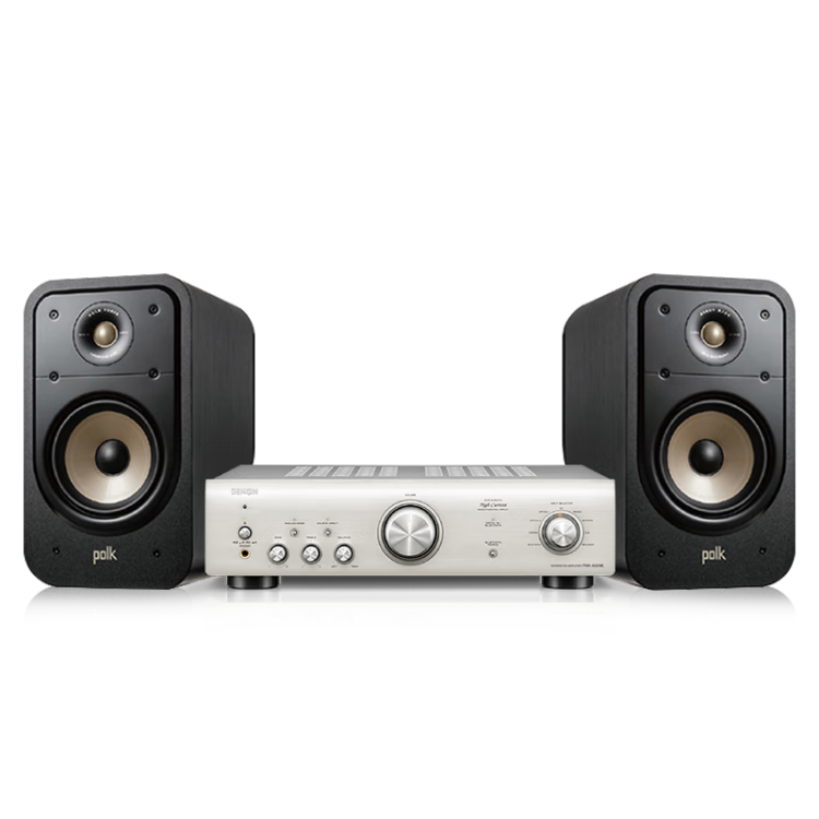 天龍（DENON）PMA-600+ES20 功放機(jī)音響音箱無線藍(lán)牙HIFI發(fā)燒書架音響家庭影院