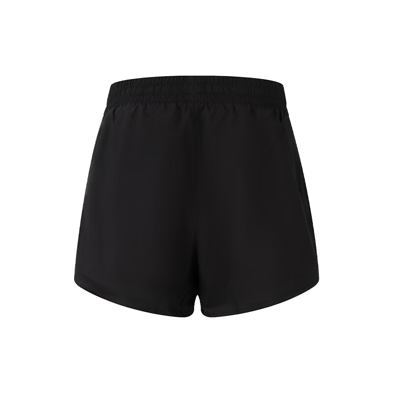 亚瑟士ASICS女子4英寸跑步短裤速干舒适透气运动裤 2012D151-001 黑色 S