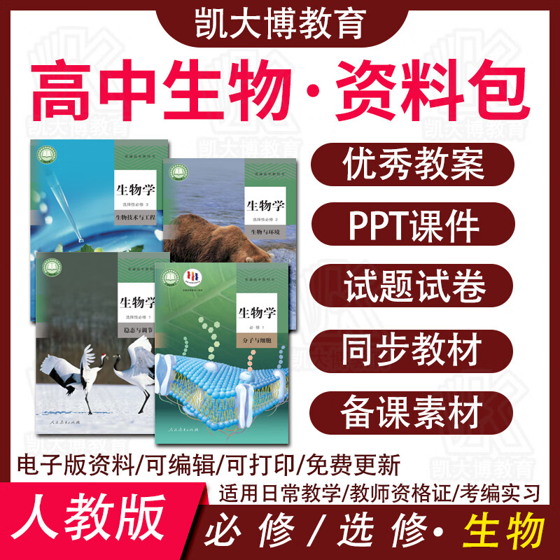 高中生物人物(高中生物人物知识总结)  第2张