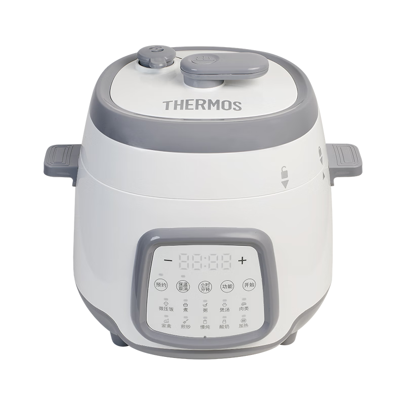 ���ڲ�����THERMOS ��ħʦ ��ѹ�����մ����ڵ��๦��С�Ͱ��Ź�1-2�˼����Զ���������ԤԼ EHA-4523E-W 409.5Ԫ(������)