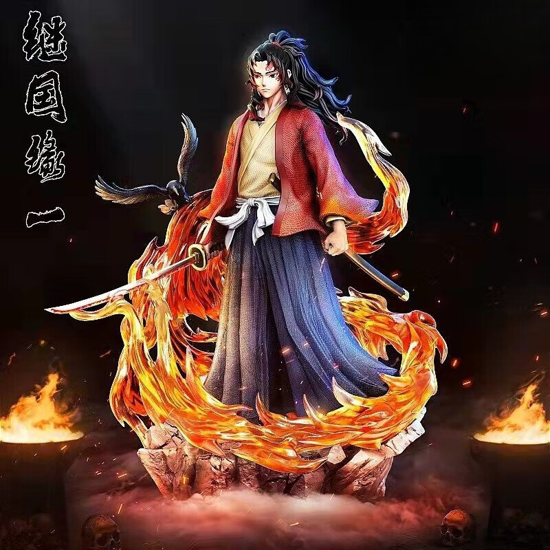 卓狮鬼灭之刃灶门炭治郎我妻善逸蝴蝶忍手办盲盒动漫模型潮玩摆件礼物 Q版摆件 鬼灭之刃盲盒随机发1-2个