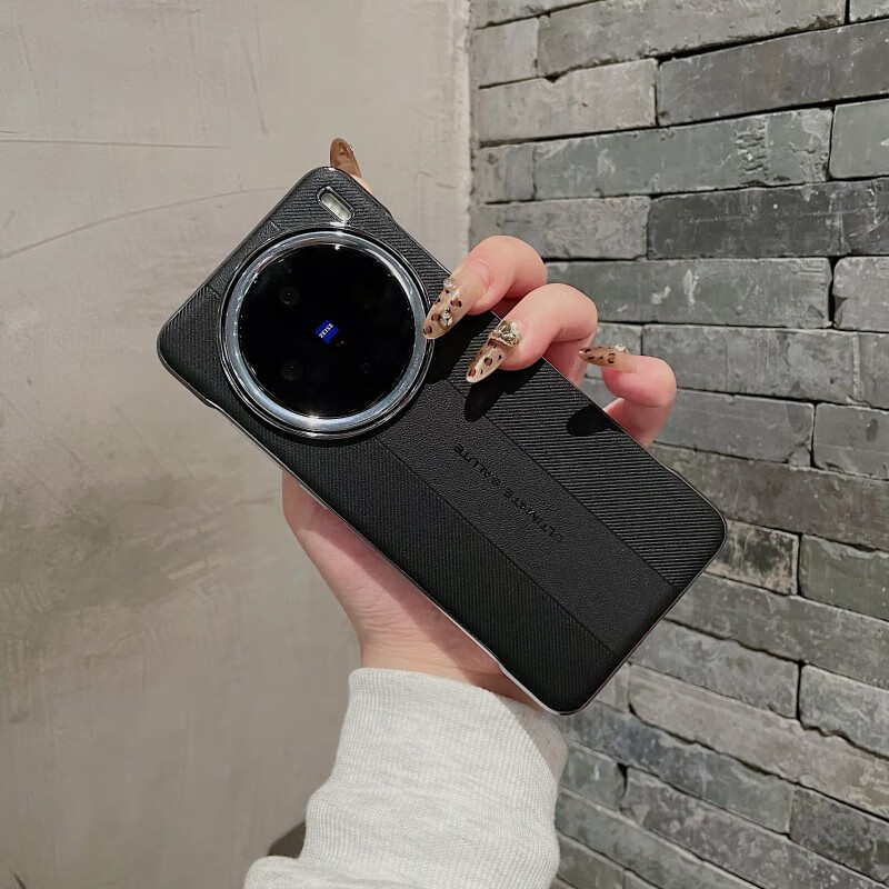 麦焕VIVOx200pro手机壳蛇年新年款x200保护套镜头全包x200promini轻奢时尚新年款 【玄黑色】亲肤手感 VIVOx200
