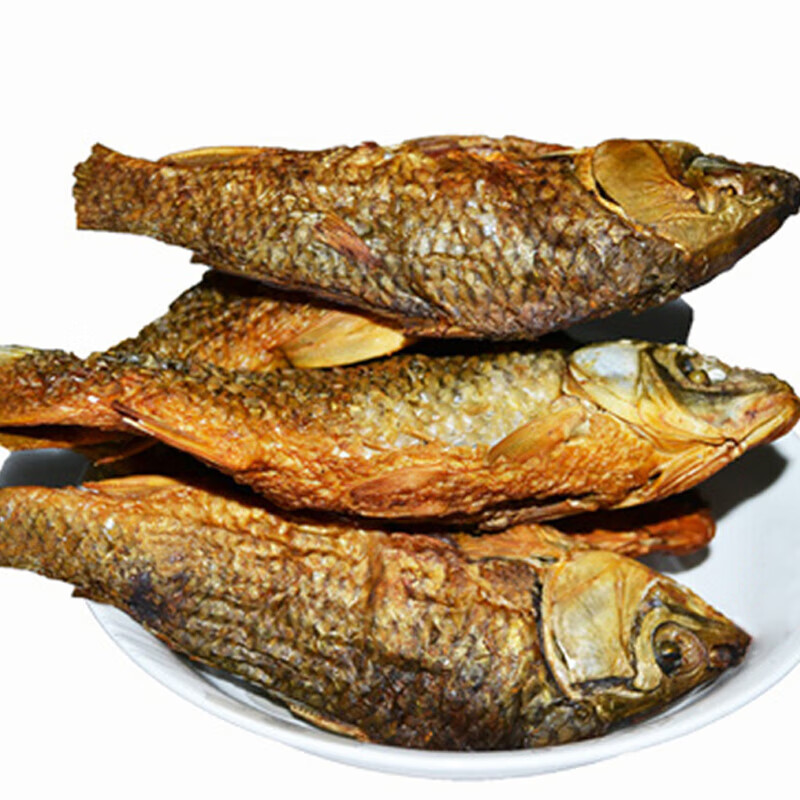 食懷湖南特產(chǎn)稻田魚稻花田魚干柴火煙熏臘魚農(nóng)家火焙小魚仔臘鯉魚 半斤稻花田魚250克