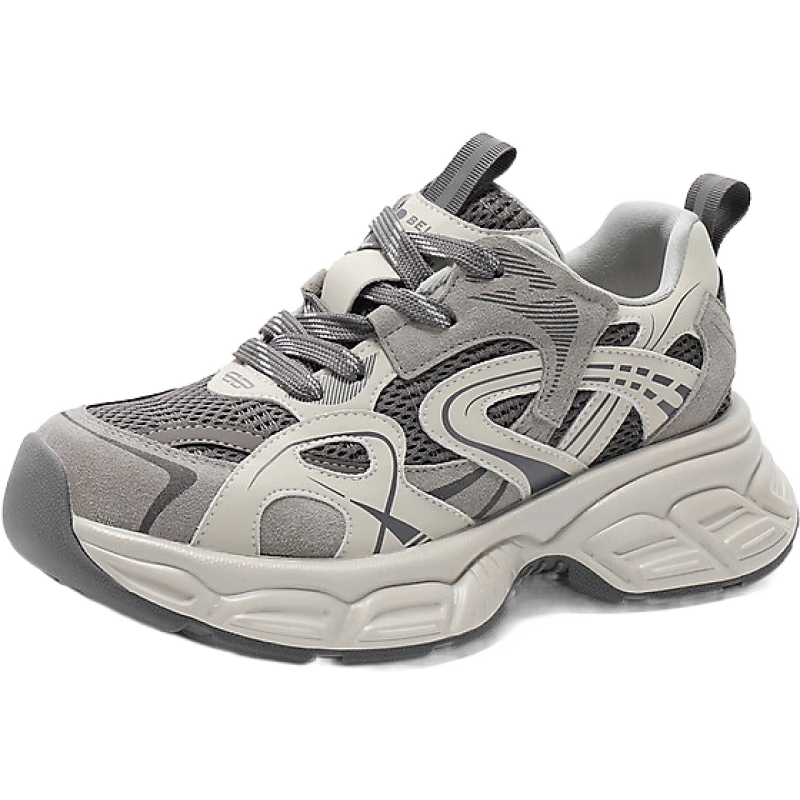 ������Belle��С���ǳ����ϵ�ЬŮ2025��������͸�����ЬD4X1DAM5 ���ɫ 37 (235mm)