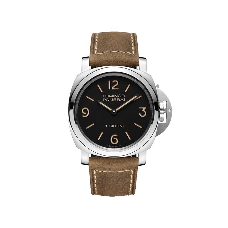 沛纳海（Panerai）瑞表庐米诺系列手动机械男表44mm黑色数字PAM00914 礼物