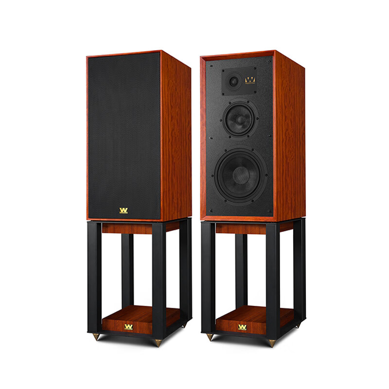 樂富豪（Wharfedale） 英國Linton林頓85周年紀(jì)念版8英寸三分頻大書架2.0無源音箱 Super LINTON桃花芯色 原裝標(biāo)配