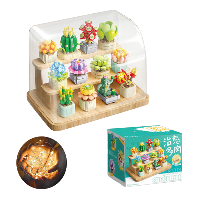 ���ڲ��������ף�Femibox�����⻨ֲ���ͯƴװ��ľ��߰칫�Ұڼ���Ů���������� �������⡾������+ľ��+�ƴ��� 122Ԫ