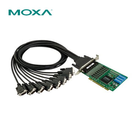MOXA CP-118U 8口RS232/422/485 PCI多串口卡