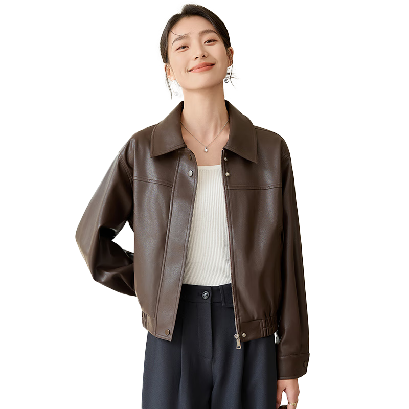 ���������¶�����Ů��ʽ����PUƤ�����׼п�����S51D005 � L 