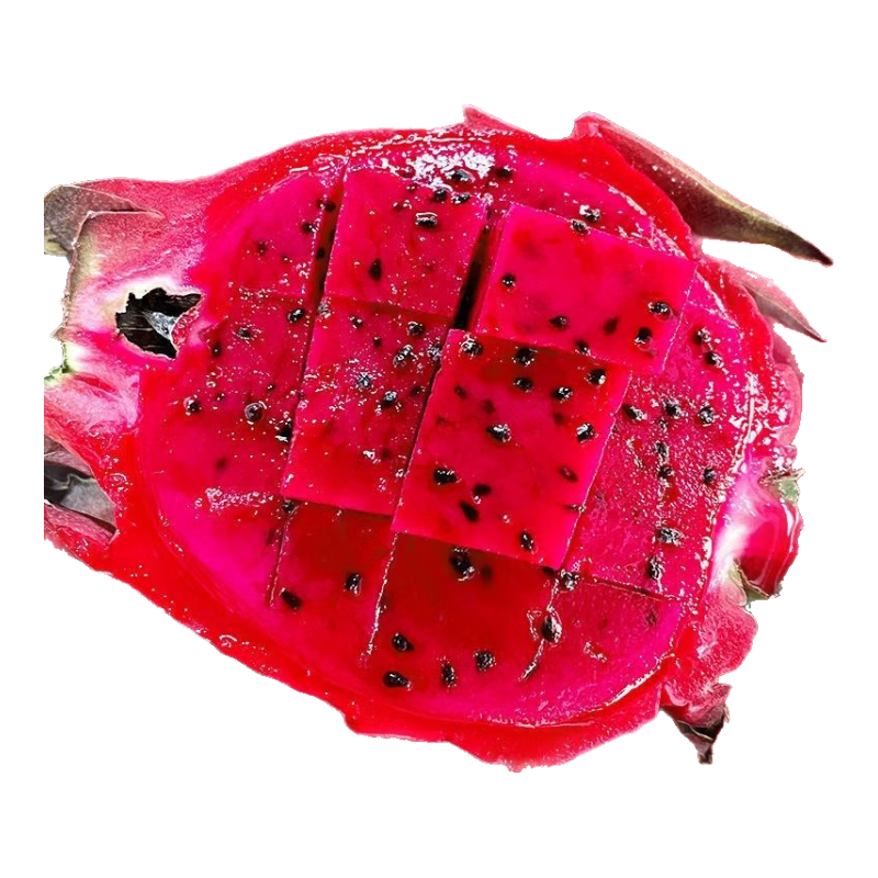 红心火龙果 新鲜水果金都一号蜜宝红肉大果 超甜整箱批发包邮 2粒装 单果200g起