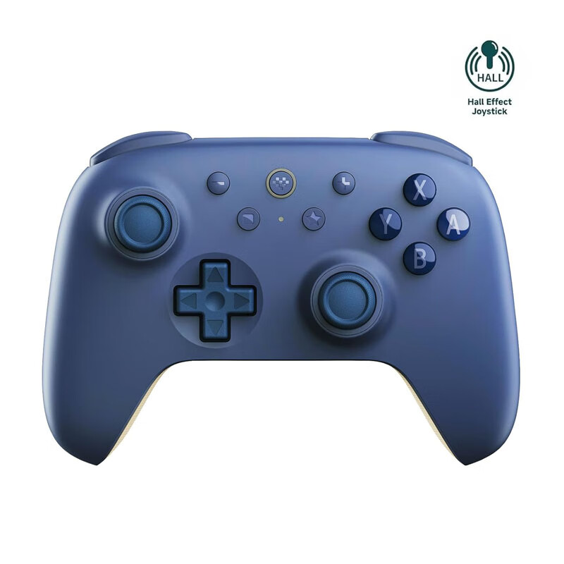 八位堂猎户座青春NS版霍尔摇杆版 Switch pro手柄 无线蓝牙晃动唤醒体感马里奥惊奇双人成行 猎2青春NS版游戏手柄 深蓝【霍尔版】