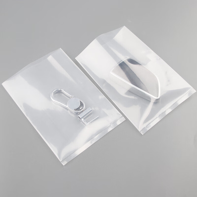 pe袋透明袋塑料袋包装袋高压袋薄膜热封袋定制pe平口袋塑料袋批发 15*20CM(1000只装) 双面8丝